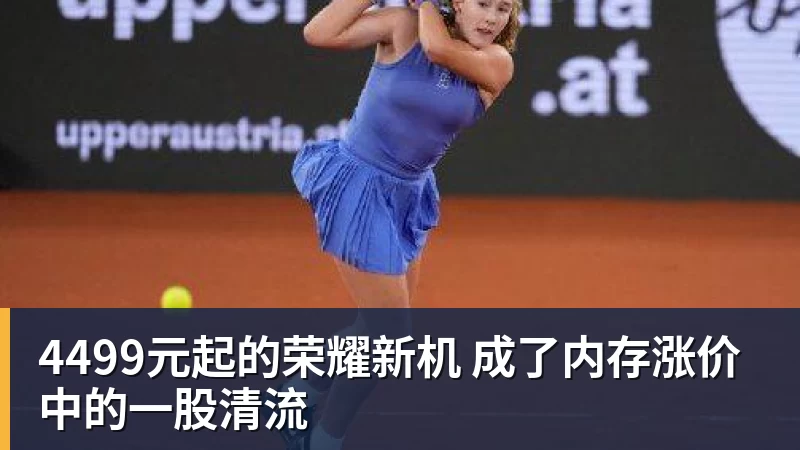 4499元起的荣耀新机 成了内存涨价中的一股清流